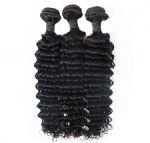 Brazilian human hair deep curl hair weft