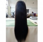 26inch front lace wig straight