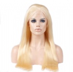 European blonde hair full lace wig